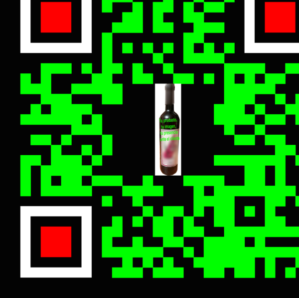 Código QR TOP en etiqueta